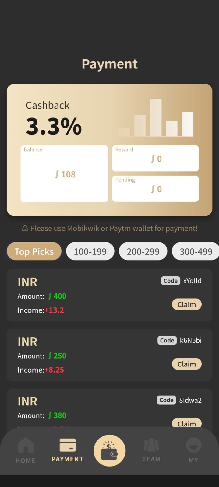 AlphaPay App Screenshot 2